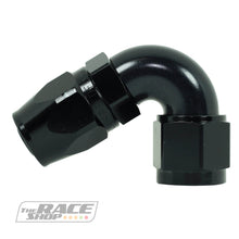 Load image into Gallery viewer, Speeflow - 100 series hose end 120 degree (black).
