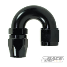 Load image into Gallery viewer, Speeflow - 100 series hose end 180 degree (black).
