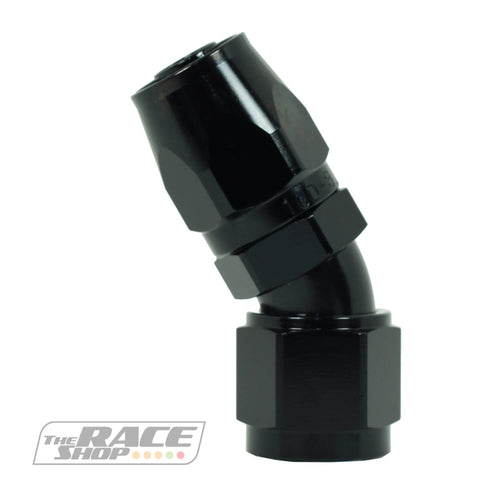 Speeflow - 100 series hose end 30 degree (black).