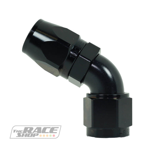 Speeflow - 100 series hose end 60 degree (black).