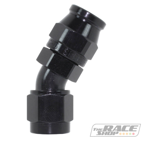 Speeflow - 200 series hose end 30 degree (black).